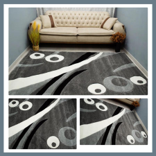  Eylül Szürke-Fekete Modern 220x280 Szőnyeg 01205D-SIYAH-GRI-220280 lakástextília