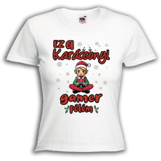 Ez a karácsonyi gamer pólóm - Karácsonyi Női Póló