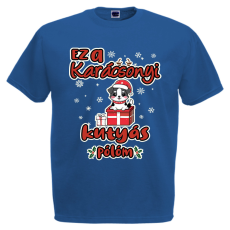  Ez a karácsonyi kutyás pólóm - Karácsonyi Férfi Póló