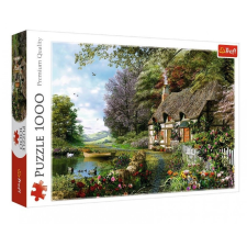 ezer darabos varázslatos falu puzzle puzzle, kirakós
