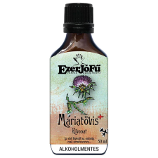 EzerJóFű Máriatövis+ kivonat 50ml alkoholmentes, növényi glicerinnel vitamin és táplálékkiegészítő