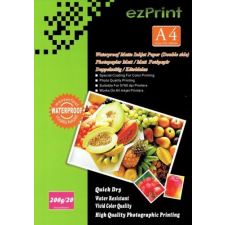 ezprint Fotópapír, ezPrint A4, matt, ►kétoldalas◄, 200g, 20ív/csomag (tintasugaras) fotópapír
