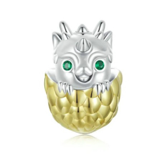  Ezüst charm, bébisárkány egyéb ékszer