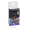  Ezüst drótkábeles fényfüzér 40 LED-eselemes (elem nélkül) multi color