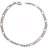  Ezüst férfi Figaro karkötő 001