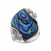 Ezüst Gyűrű Abalone Kagylóval, NRI0228/57