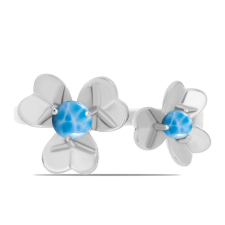  Ezüst Gyűrű Barahonai Larimarral, Y61783/52 gyűrű