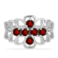  Ezüst Gyűrű Barton Gránáttal, Y59559/57 gyűrű