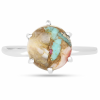  Ezüst Gyűrű Osztriga Türkizzel, TGJ0172/57