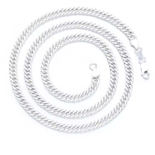  Ezüst nyaklánc férfiaknak, 60 cm nyaklánc