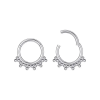  Ezüst Színű 316L Karika Orr/Fül Piercing