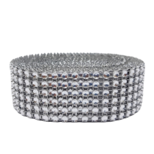  Ezüst színű strassz szalag sütés és főzés