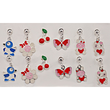  Ezüst Toscana Gyermek Fülbevaló fülbevaló