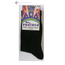  Ezüst zokni fekete színben vékony gyógyászati segédeszköz