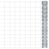  ezüstszínű horganyzott acél kerti kerítés 50 x 12,5 m