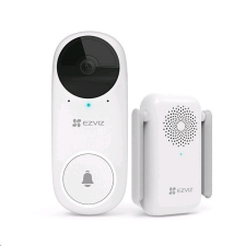 ezviz WiFi-s videó-kaputelefon csengővel DB2C, 1080p, 160°, PIR, éjjellátó, szabotázsriasztás kaputelefon