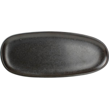 F2D Sekély tányér, F2D Ceres Black, 34x14,5 cm tányér és evőeszköz