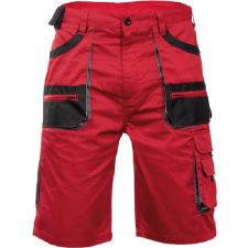 F&F FF Carl Be-01-009 Munkás Rövidnadrág Piros/Fekete - 52 munkaruha