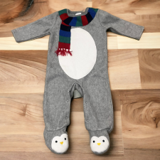 F&F pingvines overál 3-6 hó kombidressz, body