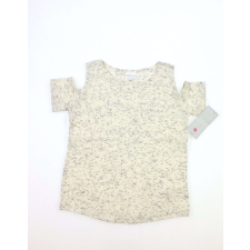 F&F F&F bordázott lány Póló #bézs-sárga gyerek póló