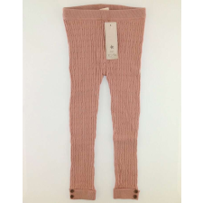 F&F F&amp;F kislány halvány rózsaszín kötött leggings - 110 gyerek nadrág