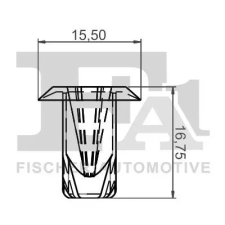 FA1 Patent, dísz-/védőléc 22-60003.5 autóalkatrész