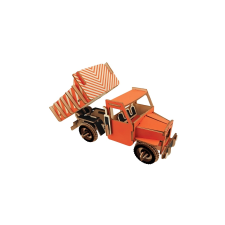 Fa 3D puzzle dömper puzzle, kirakós