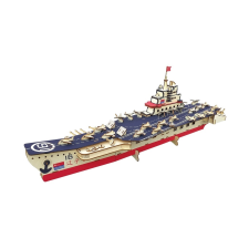  Fa 3D puzzle repülőgép-hordozó hajó puzzle, kirakós