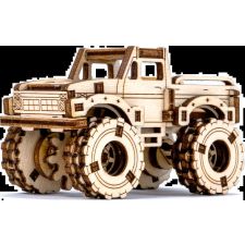 fa 3D puzzle szupergyors monster truck puzzle, kirakós