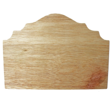 Fa ajtó panel csúcsos 29cm x 21cm dekorálható tárgy