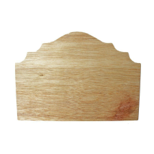 Fa ajtópanel csúcsos 29*21*0,5cm 32888 dekorációs kellék