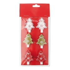  Fa csiptető - fenyő ajándéktárgy