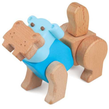  fa építőkészlet Víziló barkácsolás, építés