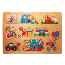  Fa forma puzzle 9 db-os puzzle, kirakós