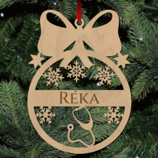  Fa karácsonyfadísz - Egyedi neves - Orvos karácsonyfadísz