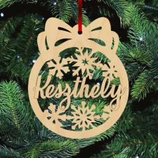  Fa karácsonyfadísz - Keszthely karácsonyfadísz