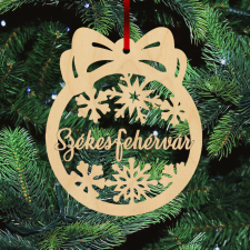  Fa karácsonyfadísz - Székesfehérvár karácsonyfadísz