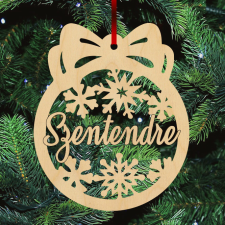  Fa karácsonyfadísz - Szentendre karácsonyfadísz