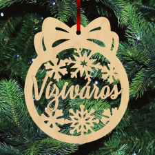  Fa karácsonyfadísz - Víziváros karácsonyfadísz