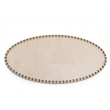  Fa kosár alj ovális - 30 cm dekorációs kellék