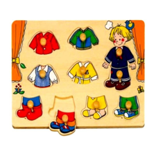 Fa öltöztető fiú kirakó puzzle, kirakós