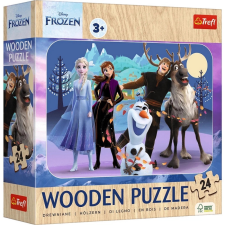 Fa puzzle - Jégvarázs: Csodálatos királyság 24 darabos puzzle, kirakós