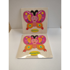  Fa puzzle - lepke  (15x18x1 cm) kreatív és készségfejlesztő