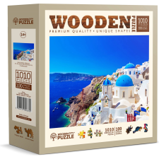 Fa puzzle Santorini puzzle, kirakós