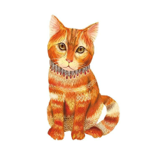  Fa puzzle, színes A5 méretű 94 db-os (cica) puzzle, kirakós