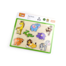 Fa puzzle - Vadállatok puzzle, kirakós