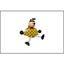  Fa Rugós figura - Méhecske lány 'A' fajáték