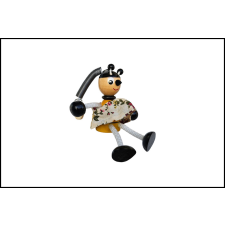  Fa Rugós figura - Méhecske lány &#039;B&#039; fajáték