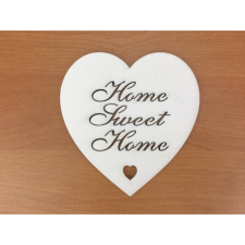  Fa szív home sweet home tábla dekorálható tárgy