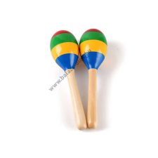  Fa szivárvány maracas - közepes játékhangszer